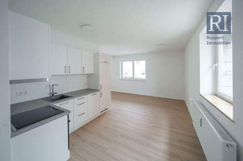 Wohn- und Esszimmer - Wohnen am Kulturspeicher - 2-Zimmer-Wohnung mit Einbauküche