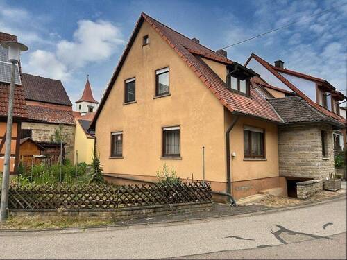 Süd-West Ansicht - 5 Zimmer Doppelhaushälfte zum Kaufen in Adelshofen