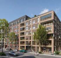 Barrierefreie 4-Zimmer-Wohnung mit ca. 100 m² samt Badewanne, Dusche, Gäste-WC und Balkon - Berlin Alt-Treptow