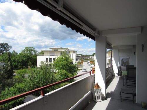 Aussicht vom Balkon - 