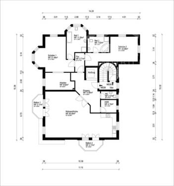 Hochparterre Wohnung 08 - 