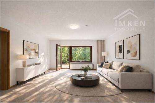 Wohn- / Esszimmer KI generiert - 