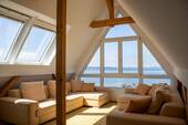 Galerie im ausgebauten Dachgeschoss mit Traumblick - 