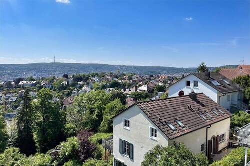 Blick vom Balkon Dachgeschoss - 