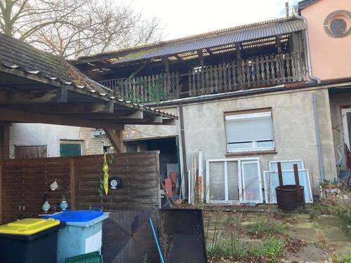 Seitenansicht/Veranda - Mehrfamilienhaus, Wohnhaus in Muldestausee