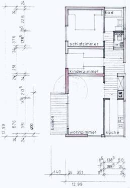 A1 3 Zimmer Wohnung Grundriss.jpg.jpeg - Sonnige stadtnahe Wohnung beim Naturpark