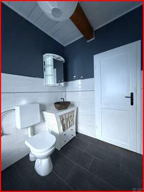 Badezimmer mit Badewanne - 