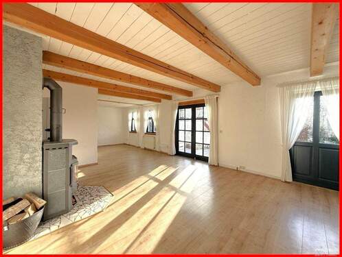 Wohnbereich mit Kaminofen - 