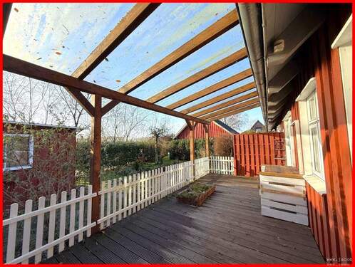 Überdachte Südterrasse - 