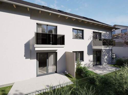 Ansicht Westen - 1 Zimmer Mehrfamilienhaus, Wohnhaus in Deggendorf