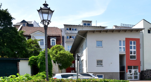Rückansicht - Mehrfamilienhaus, Wohnhaus in Mittweida