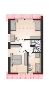 Aufteilung Obergeschoss - 