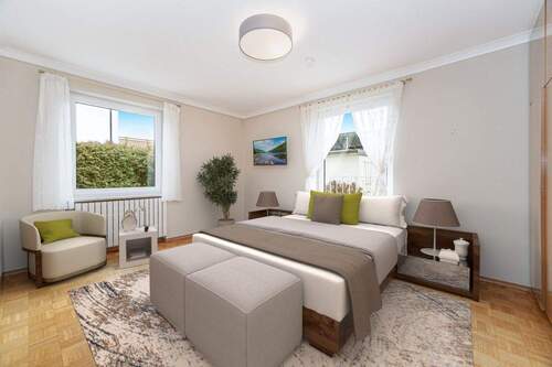Schlafzimmer EG mit Staging - 