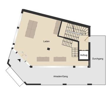 Einzelhandel Erdgeschooss - 