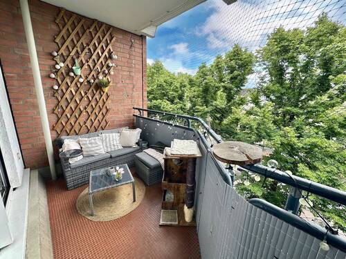 Balkon - 2 Zimmer Etagenwohnung in Köln