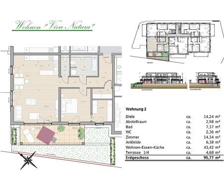 Bild 2 - 3 Zimmer Etagenwohnung zum Kaufen in Lahr