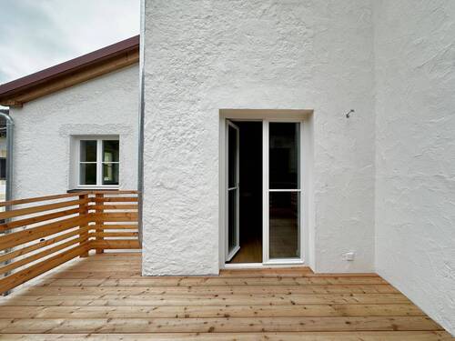 Balkon - Etagenwohnung mit 74,40 m&sup2; in Marktl zur Miete