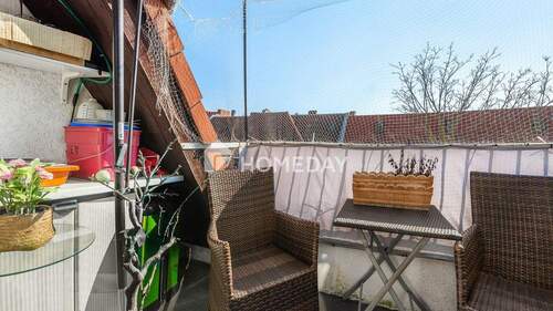 Balkon 2 - 2 Zimmer Etagenwohnung zum Kaufen in Berlin