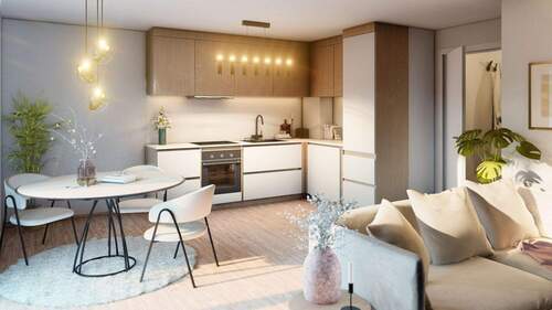 Wohnbeispiel - Terrassenwohnung mit 75,90 m&sup2; in Norderstedt zum Kaufen