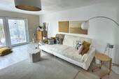 Bungalow 1 Wohnen und Terrasse - 