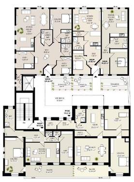 Übersicht 1 Obergeschoss - 