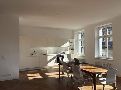 offene Küche - Etagenwohnung mit 93,00 m² in Berlin zur Miete