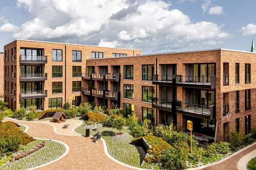 Gebäudeanischten - Etagenwohnung mit 100,60 m&sup2; in Lübeck-Travemünde zum Kaufen