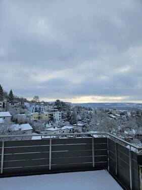 Terrasse im Winter - 