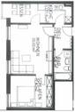 Wohnung B17.jpg - Vermietete 2-Zimmer-Eigentumswohnung mit Stellplatz