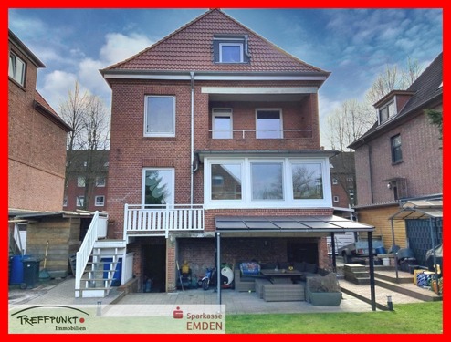 Rückansicht - 7 Zimmer Einfamilienhaus zum Kaufen in Emden
