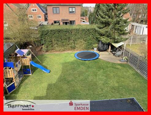 Ansicht Garten - Einfamilienhaus mit 132,60 m² in Emden zum Kaufen