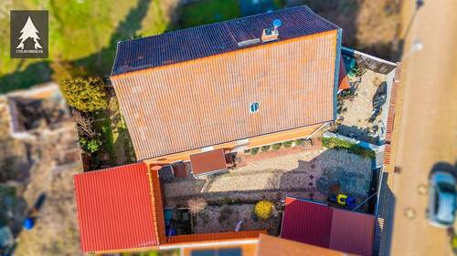 Luftaufnahme - Einfamilienhaus mit 105,00 m&sup2; in Ballenstedt zum Kaufen