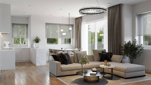 Wohnbereich.jpg - 4 Zimmer Etagenwohnung zum Kaufen in Denkendorf