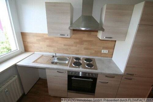 Küche - 3-Raum-Wohnung in Langenweißbach mit EBK