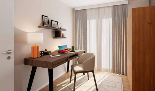 Arbeitszimmer in Neuseengärten - Doppelhaushälfte mit 113,00 m&sup2; in Großpösna zum Kaufen