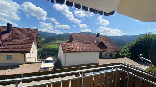 Blick vom Balkon - 