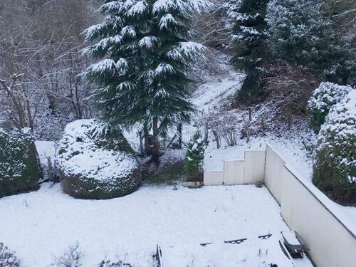 Blick in den Garten - 3 Zimmer Etagenwohnung zum Kaufen in Rösrath