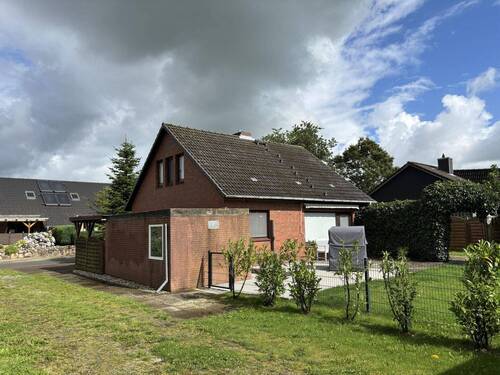 Rückseite des Hauses - 4 Zimmer Einfamilienhaus in Rantrum