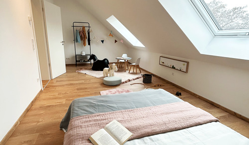 Kinderzimmer im Dachgeschoss - 