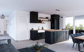 Innenperspektive - Exklusiv, modern und komfortabel - Ihre neue Zwei-Zimmer-Erdgeschosswohnung in Melle