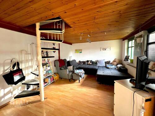 Wohnzimmer - 3 Zimmer Doppelhaushälfte in Patzig