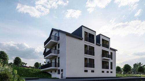 Ansicht Straße - 3 Zimmer Etagenwohnung zum Kaufen in Ingersheim