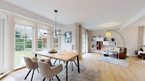 SH156_Var.B_Wohnzimmer - 4 Zimmer Einfamilienhaus in Wiedemar