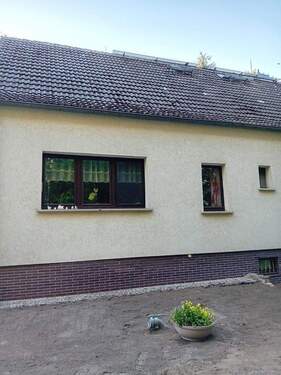 Vorderansicht - Idyllisch Wohnen in Brandenburg - Doppelhaushälfte mit Garten für 249000,00 € provisionsfrei