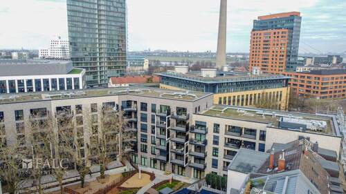 Rückansicht - 2 Zimmer Etagenwohnung zum Kaufen in Düsseldorf