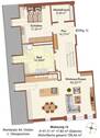 Wohnung 12 Grundriss - 