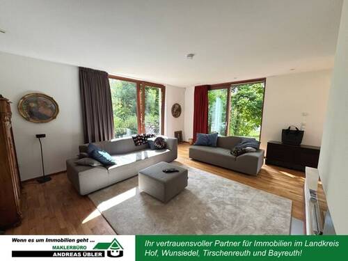 Wohnzimmer EG - Einfamilienhaus mit 127,00 m&sup2; in Wurzbach zum Kaufen