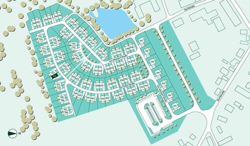 Lageplan Neuseengärten - 