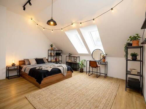 KI generiertes Einrichtungsbeispiel_Schlafzimmer DG -Kind 2 - 