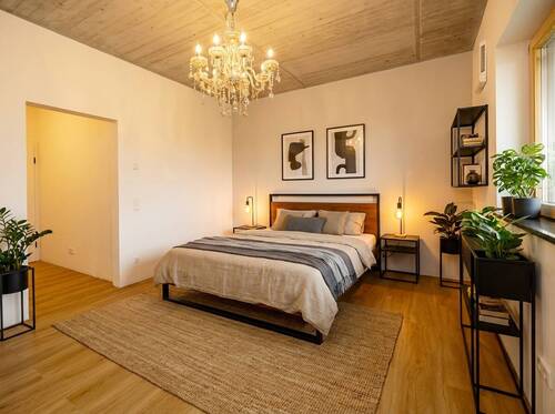 KI generiertes Einrichtungsbeispiel_Schlafzimmer ELW - 